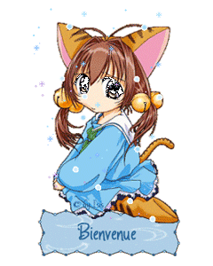 Gif animé bienvenue manga